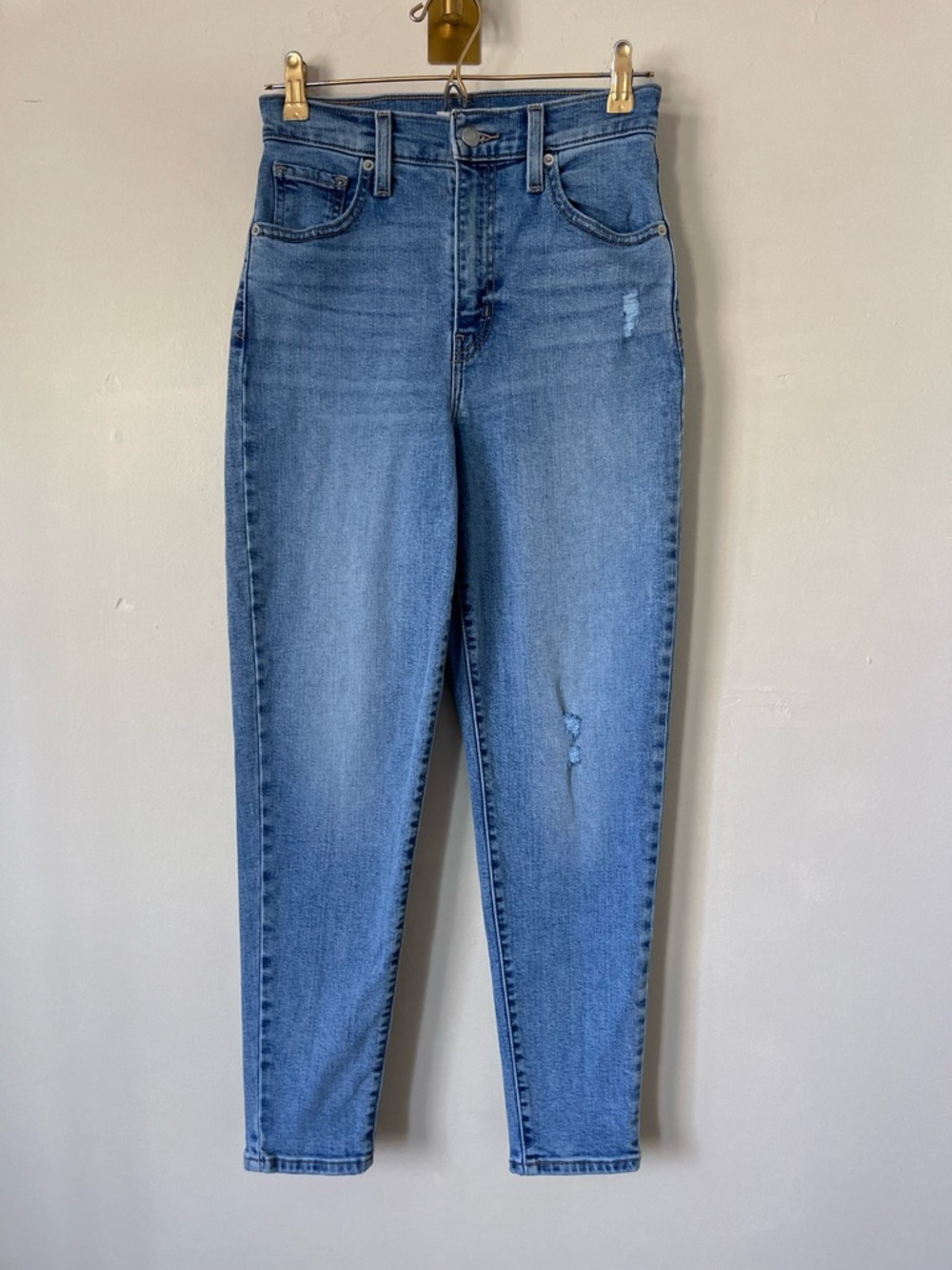 Levi's High-Rise Slim Jeans Light Blue Denim with STRECH size 25